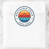 Amicalola Herfsten State Park Georgia GA Gift Ronde Sticker (Tas)