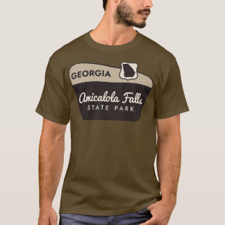 Amicalola Herfsten State Park Georgia Welkomstbord T-shirt