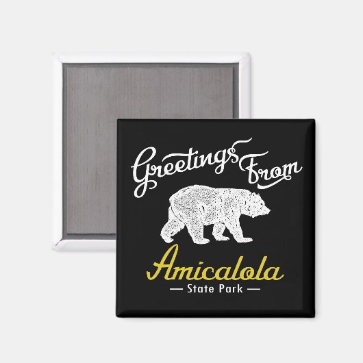 Amicalola State Park Beer Magneet (Voorkant / Achterkant)