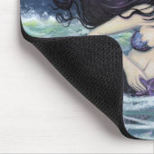 Amid the Soft Zee Mermaid Mousepad Muismat (Hoek)