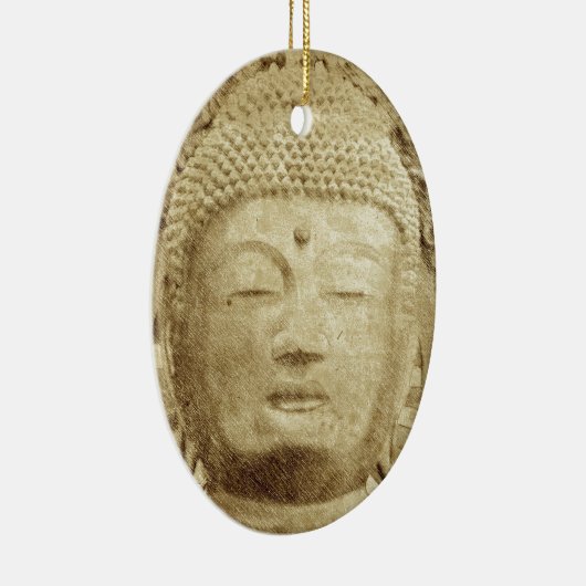 Amida Buddha Keramisch Ornament (Rechts)