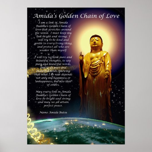 Amida's gouden liefdesketen 1 poster (Voorkant)