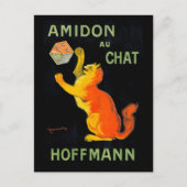 Amidon Au Chat | Leonetto Cappiello Briefkaart (Voorkant)