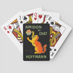 Amidon Au Chat   Leonetto Cappiello Pokerkaarten