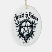 Amidst the Shadows - Gothic Pentagram Ornament (Rechts)