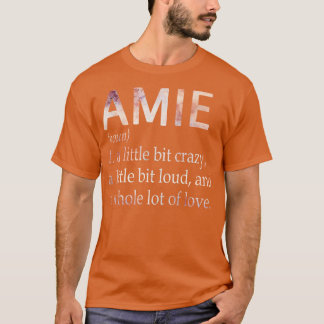 Amie Meisje Naam Definitie T-shirt