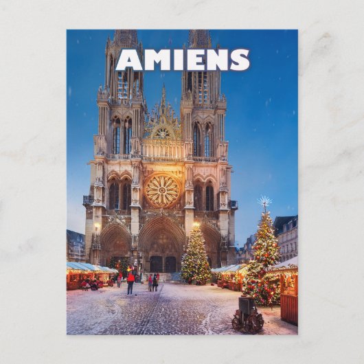 Amiens Christmas Wonder Briefkaart (Voorkant)