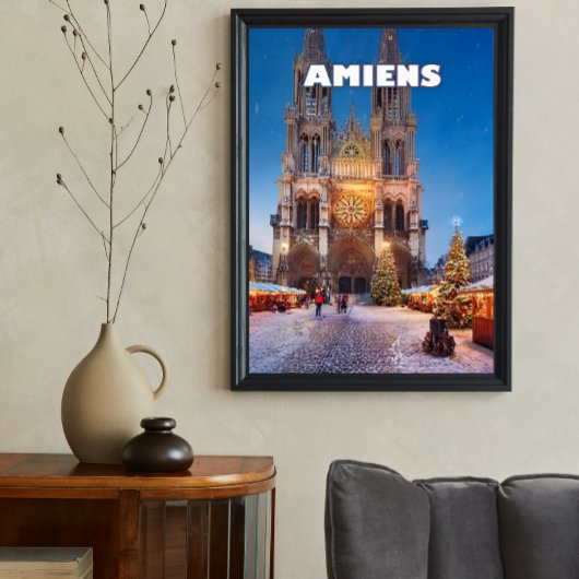 Amiens Christmas Wonder Perfect Poster