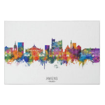 Amiens Frankrijk Silhouet