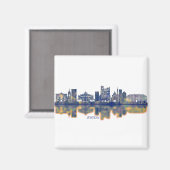 Amiens Skyline Magneet (Voorkant / Achterkant)
