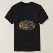 Amiga Game Characters Essential T-shirt (Design voorkant)