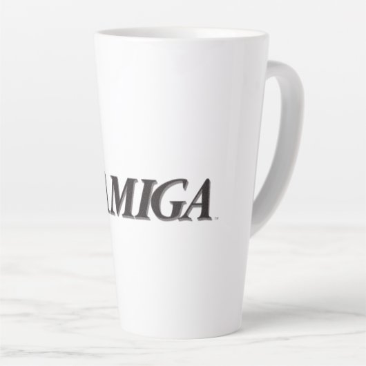 Amiga Retro 80's Family Personal Computer System Latte Mok (Rechterhoek)