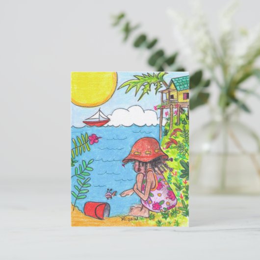 Amigas-postkaart Briefkaart (Staand voorkant)