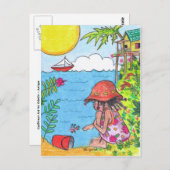 Amigas-postkaart Briefkaart (Voorkant / Achterkant)