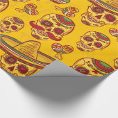 Amigo Skulls Cadeaupapier (Hoek)