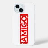 Amigo Stamp Case-Mate iPhone Case (Achterkant)