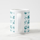 Amigos Felinos. Grote Koffiekop (Achterkant)