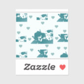 Amigos Felinos. Sticker (Vel)