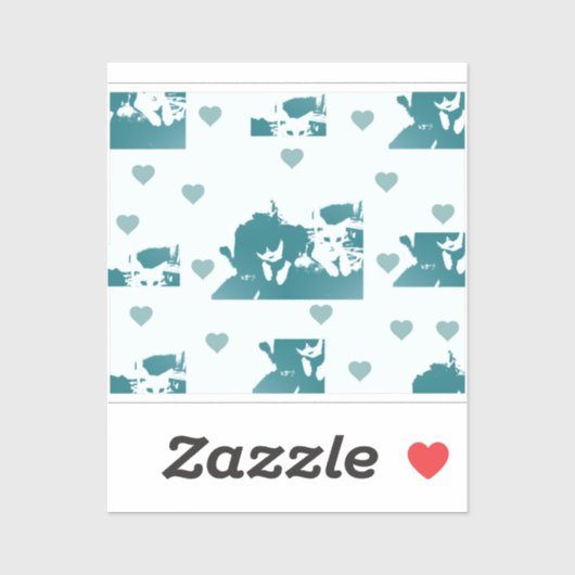 Amigos Felinos. Sticker (Vel)