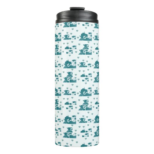 Amigos Felinos. Thermosbeker (Voorkant)