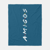 Amigos Fleece Deken (Voorkant)