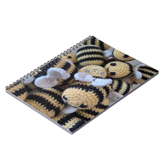 Amigurumi Bees Notitieboek (Linkerzijde)