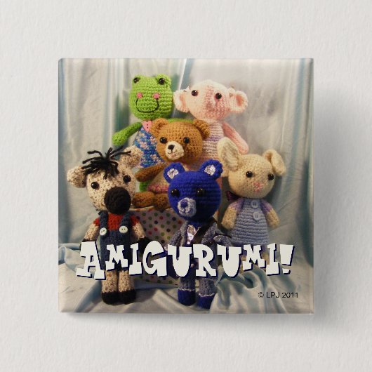 Amigurumi Friends Button (Voorkant)