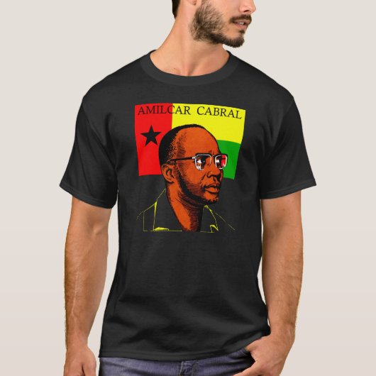 Amilcar Cabral Guinee T-shirt (Voorkant)