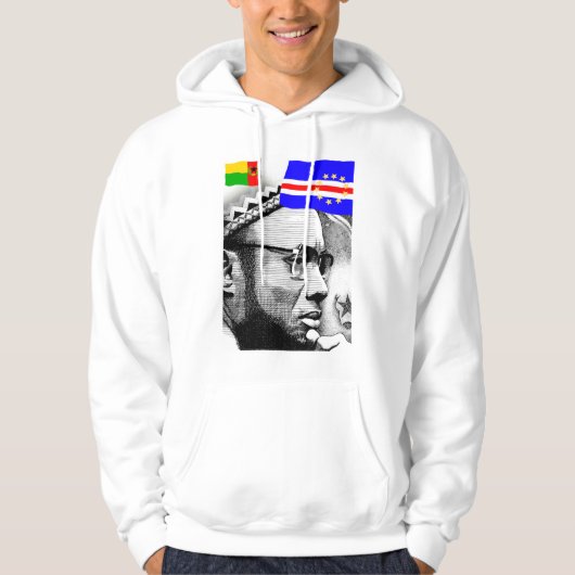 Amilcar Cabral King Kaapverdië Fly Flags T-shirt (Voorkant)