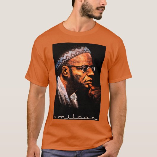 Amilcar Cabral Leader T-shirt (Voorkant)