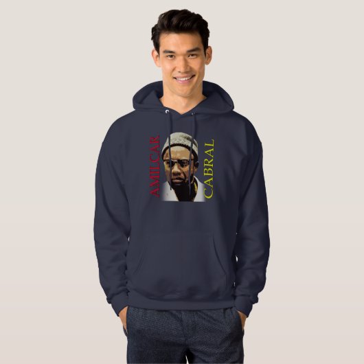 Amilcar Cabral Pixed Hoodie (Voorkant volledig)