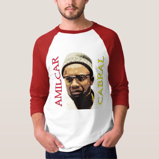 Amilcar Cabral Pixed T-shirt (Voorkant)