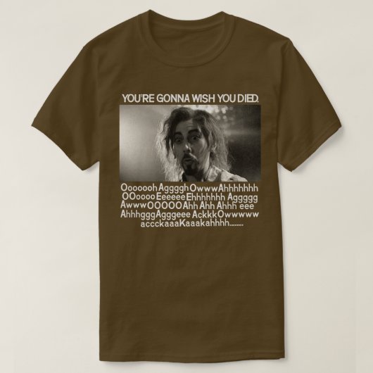 Amilyn Vampire Dood Scène T-shirt (Design voorkant)