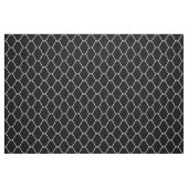Amime-patroon - Wit op zwart Stof (Fat Quarter)