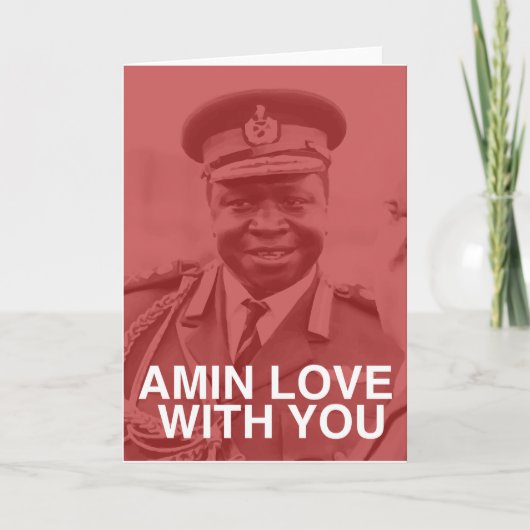 amin love with you feestdagen kaart (Voorkant)
