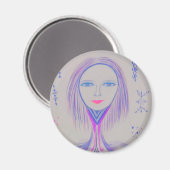 Amina Galactic Being Magneet (Voorkant / Achterkant)