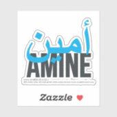 Amine Sticker (Vel)