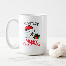 aming Snowman Merry Christmas Holiday cup Koffiemok