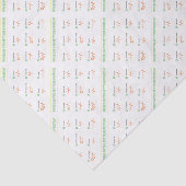 Amino Acids - Waar haal je je eiwit vandaan? Tissuepapier (Detail)