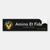 Amino en Fide Bumpersticker (Voorkant)
