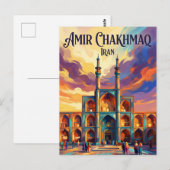 Amir Chakhmaq Complex Iran Briefkaart (Voorkant / Achterkant)