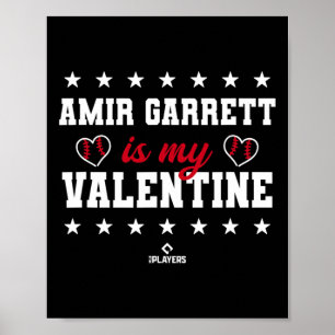 Amir Garrett Is My Valentine Cincinnati Verkoop Sp Poster