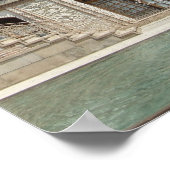 Amir Nezam Huis in Tabriz, Iran Poster (Hoek)