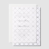 Amira Elegant Wedding Vellum Uitnodigingen (Offset (Uitnodiging))