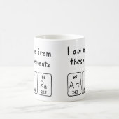 Amira periodieke lijstnaam mok (Center)