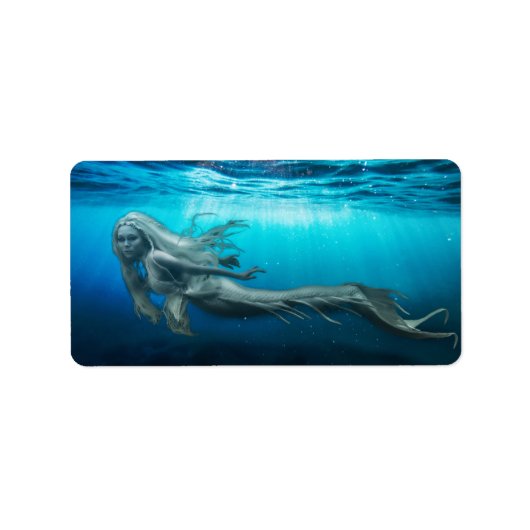 Amiria Angel Mermaid Etiket (Voorkant)