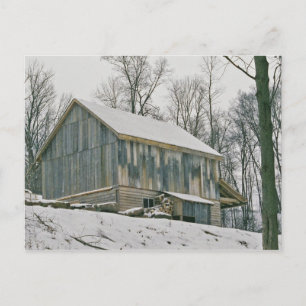 Amish Barn-Briefkaart Briefkaart