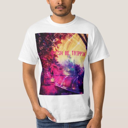 Amish be Trippin' T-shirt (Voorkant)