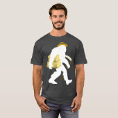 Amish Bigfoot Boer Cryptid Farming Sasquatch T-shirt (Voorkant volledig)