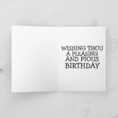 AMISH BIRTHDAY KAART (Binnen)